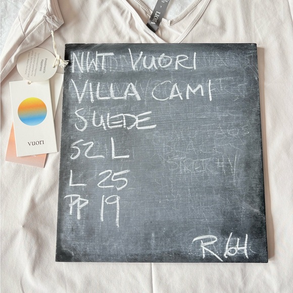 NWT Vuori Villa Cami In Suede - Picture 6 of 13